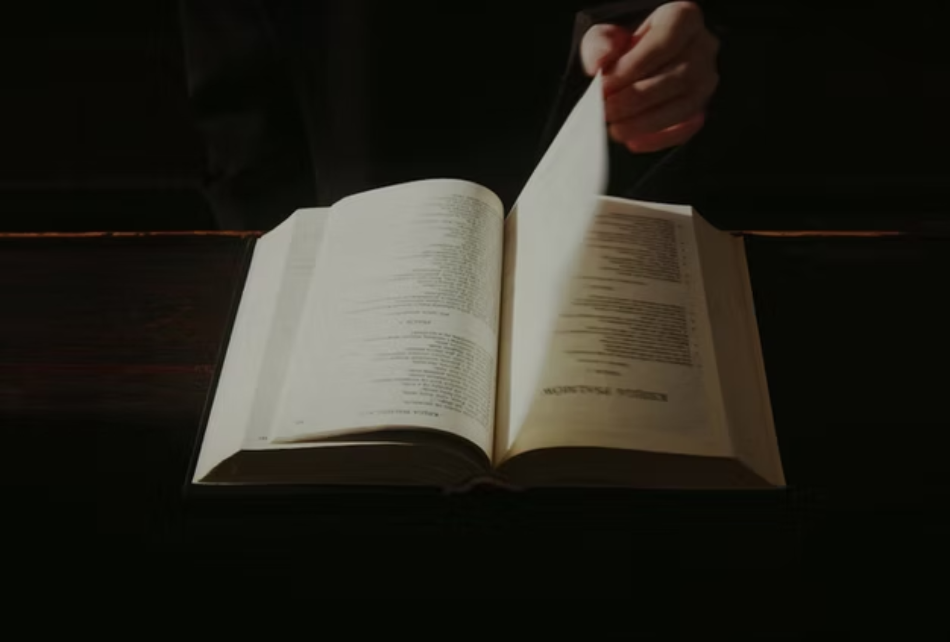 Open book